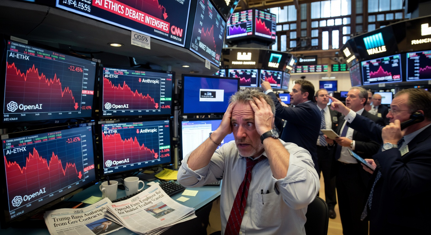 AI's Turbulent Week: Bans, Scandals, and Market Jitters