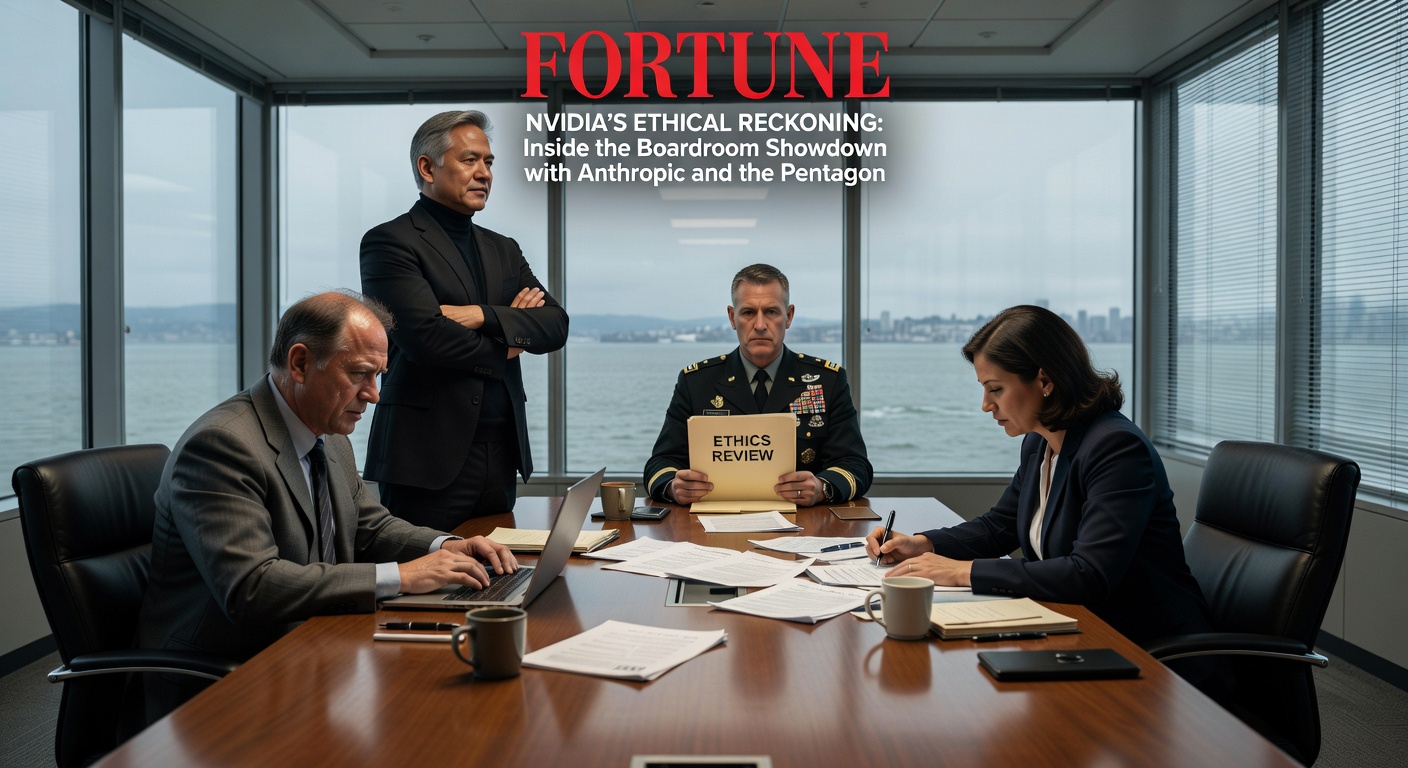 AI Ethics Clash: Nvidia Retreats as Anthropic Scrambles