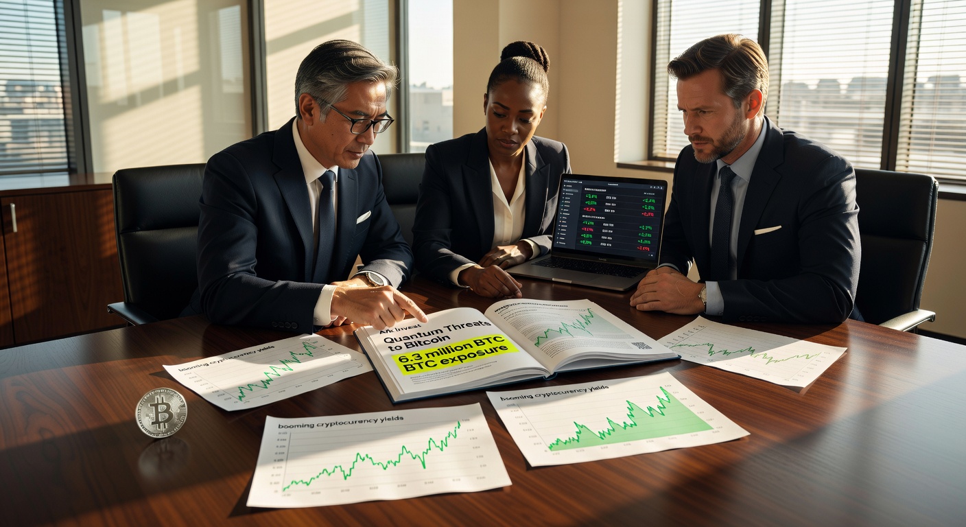 Quantum Shadows Over Crypto's Yield Boom