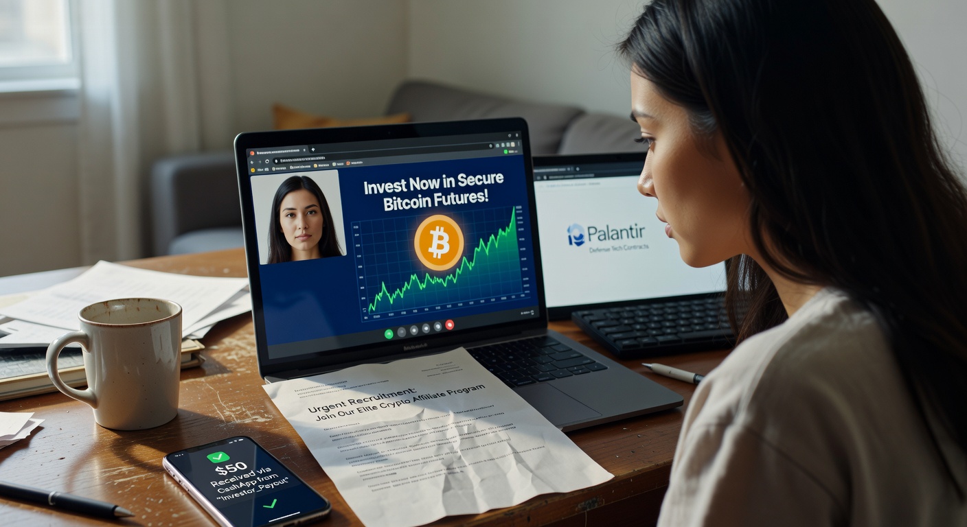 AI Scams Exploit Real Models for Deepfake Faces: Palantir's $25M War Tech Twist and Biotech's Bright Future