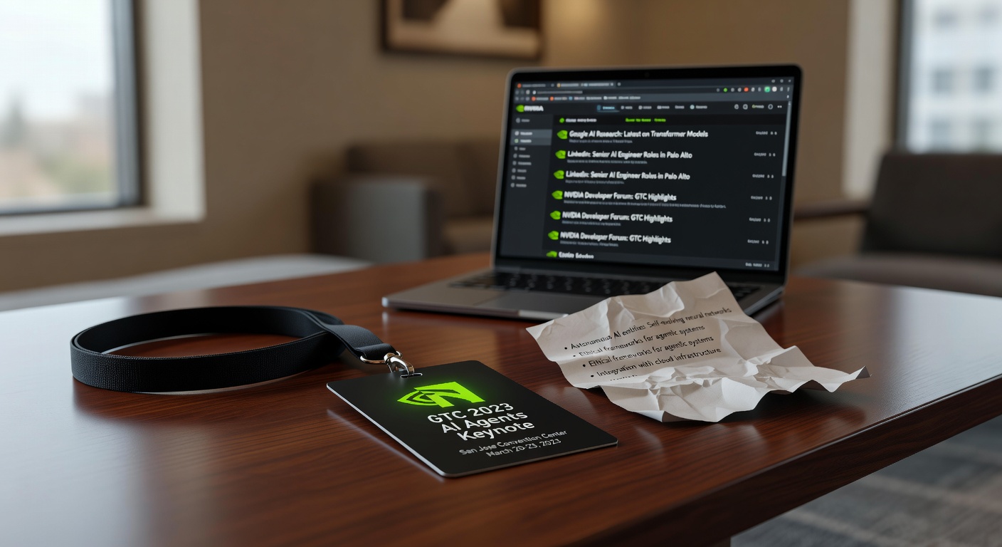 Nvidia's GTC Drops 4 AI Agent Bombshells: Why Google and LinkedIn Are Scrambling